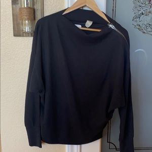 We the Free by Free People Black Sweater